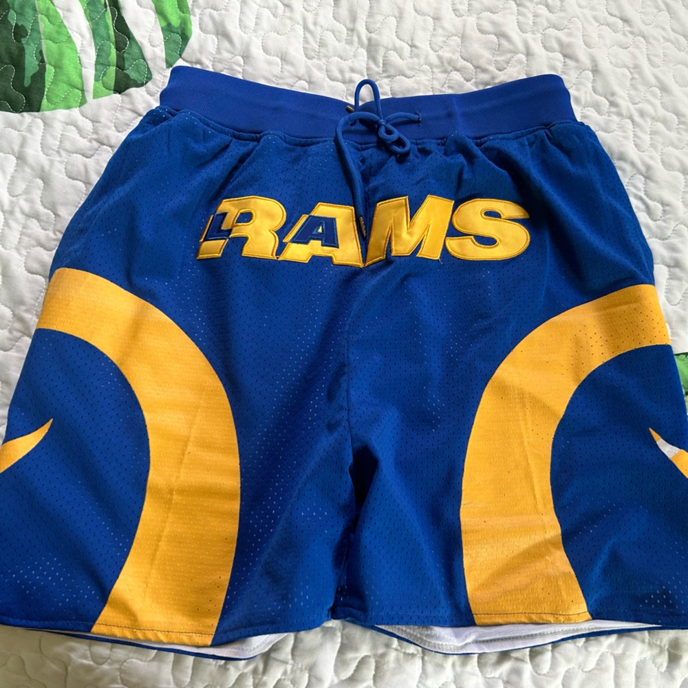 Mitchell & Ness Just Don LA Rams shorts